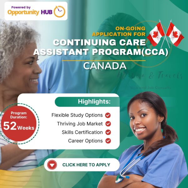 Continuing Care Assistant Program(CCA)