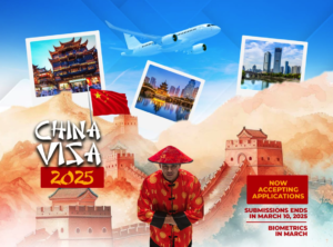 CHINA 🇨🇳 VISA 2025(90 Days)