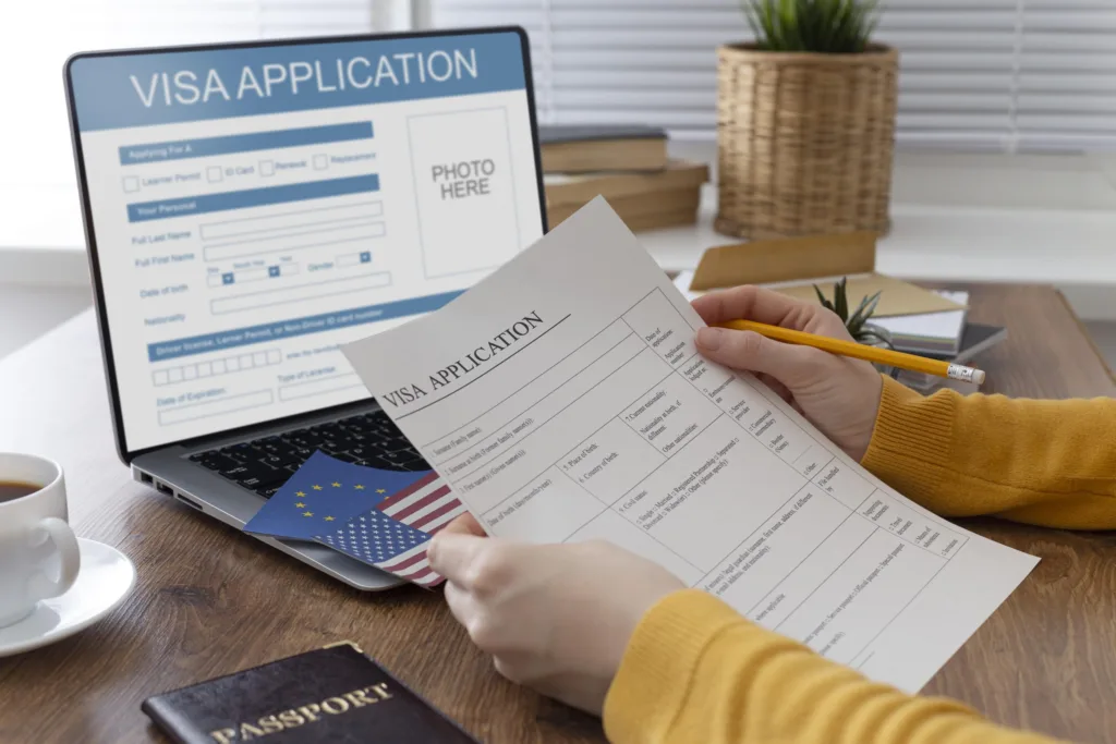 Visa application