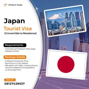 Japan 🇯🇵 Tourist Visa - Now Available