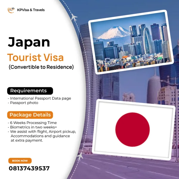 Japan Tourist Visa
