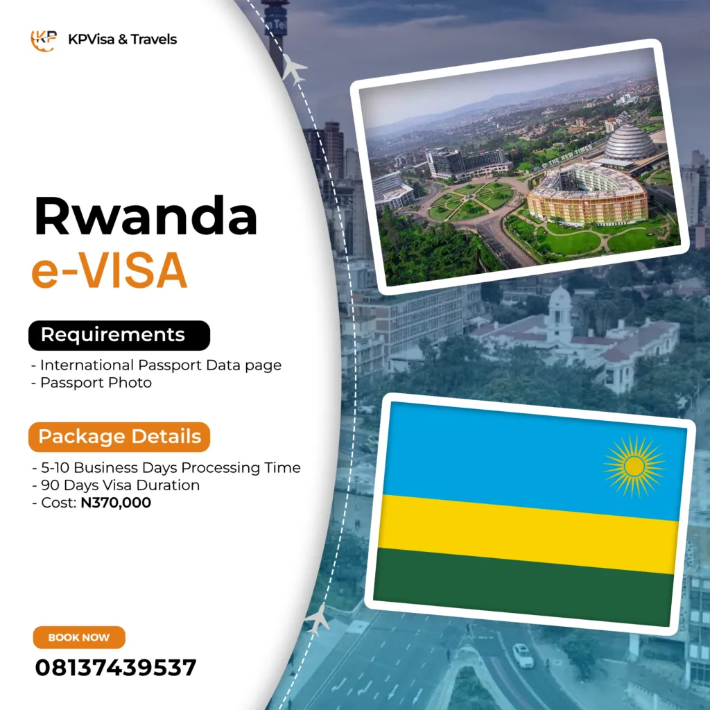 RWANDA 🇷🇼 VISA