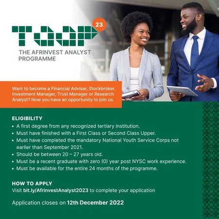 Afrinvest Analyst Program
