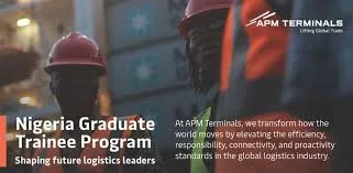 Launch Your Career with APM Terminals Nigeria Graduate Trainee Programme 2025