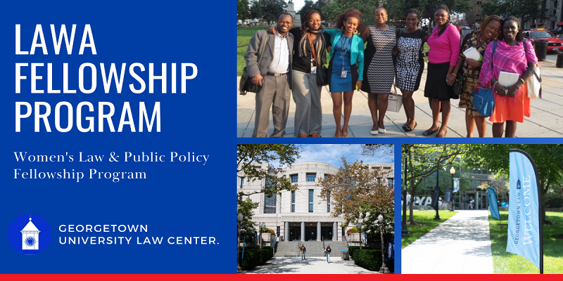 LAWA Fellowship Program 2026/2027 – Georgetown University, USA