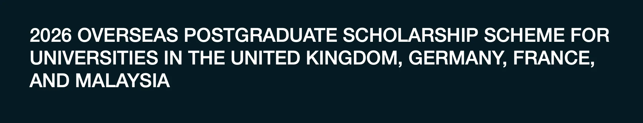 PTDF Overseas Postgraduate Scholarship for Masters & PhD Programmes 2026/2027