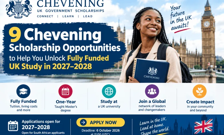Chevening Scholarships 2027