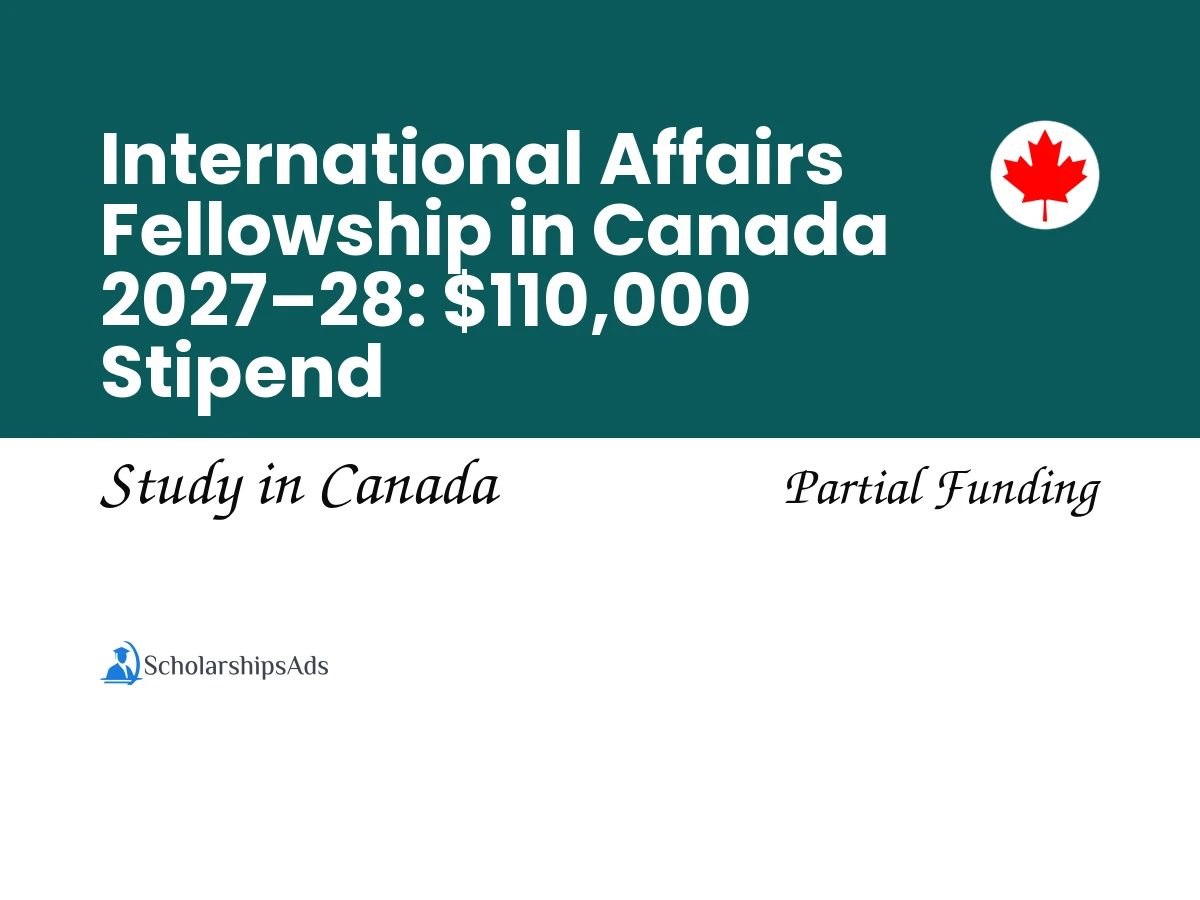 International Affairs Fellowship Canada