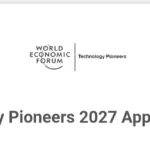 World Economic Forum Technology Pioneers 2027