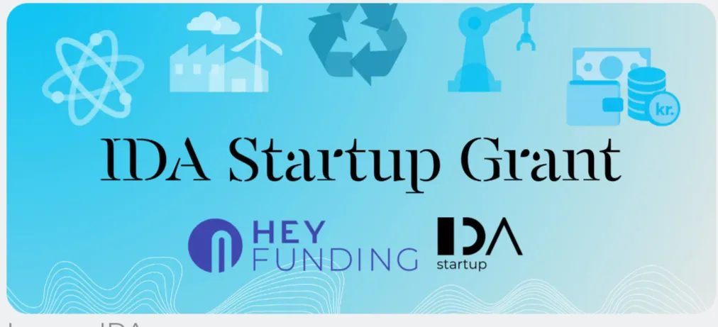 IDA Startup Grant 2026 for STEM Startups in Denmark