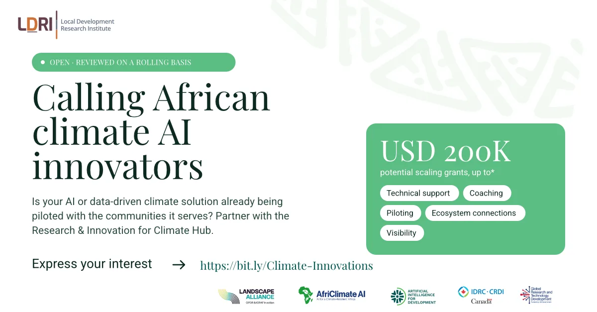 RICH Hub Climate AI Innovation