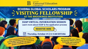Echidna Global Scholars Fellowship