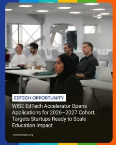 WISE EdTech Accelerator 2026-2027