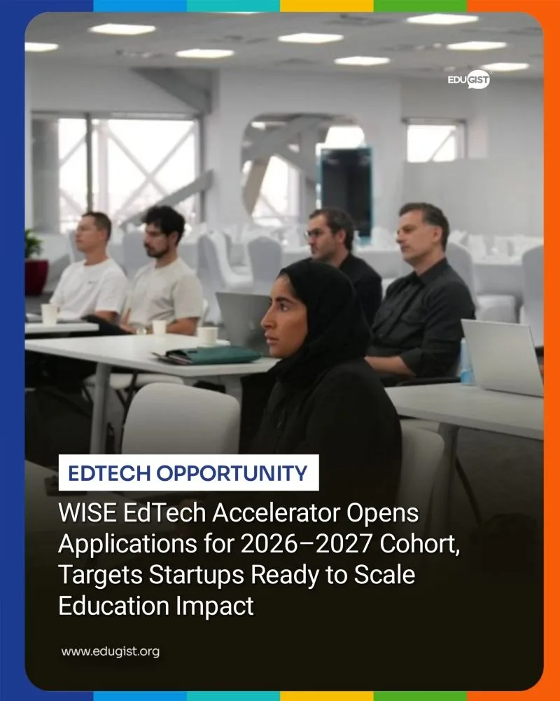 WISE EdTech Accelerator 2026-2027