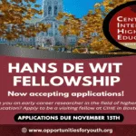 Hans De Wit Fellowship