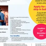 DAAD scholarship 2027
