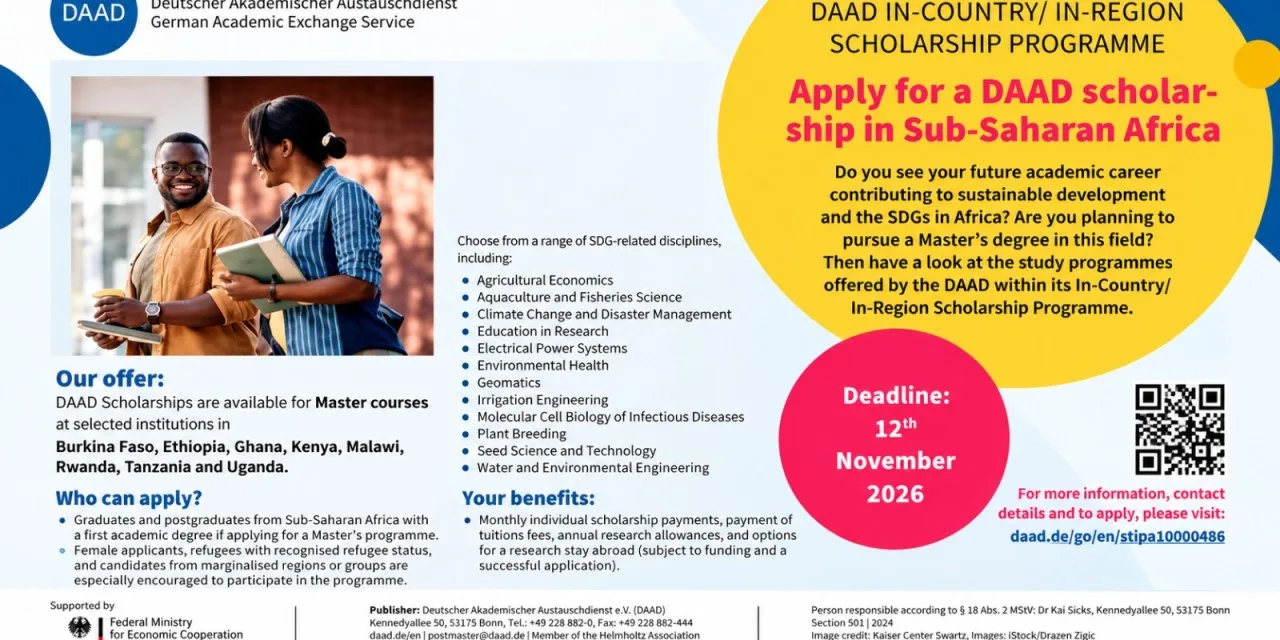 DAAD scholarship 2027
