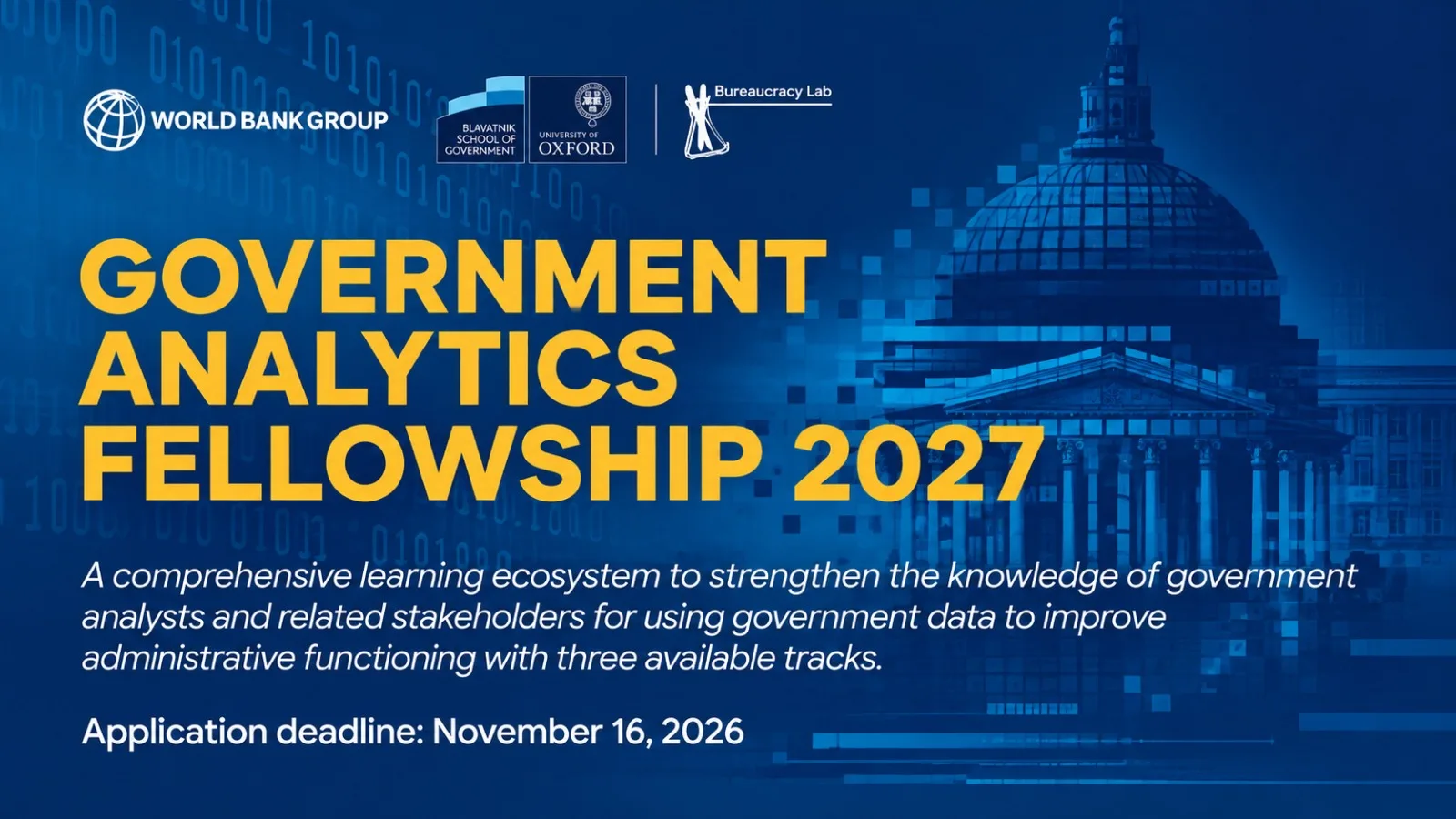 World Bank Fellowship 2027