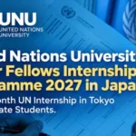 UN University Junior Fellows Internship 2027