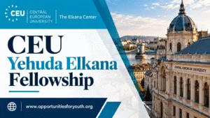 Yehuda Elkana Fellowship 2027