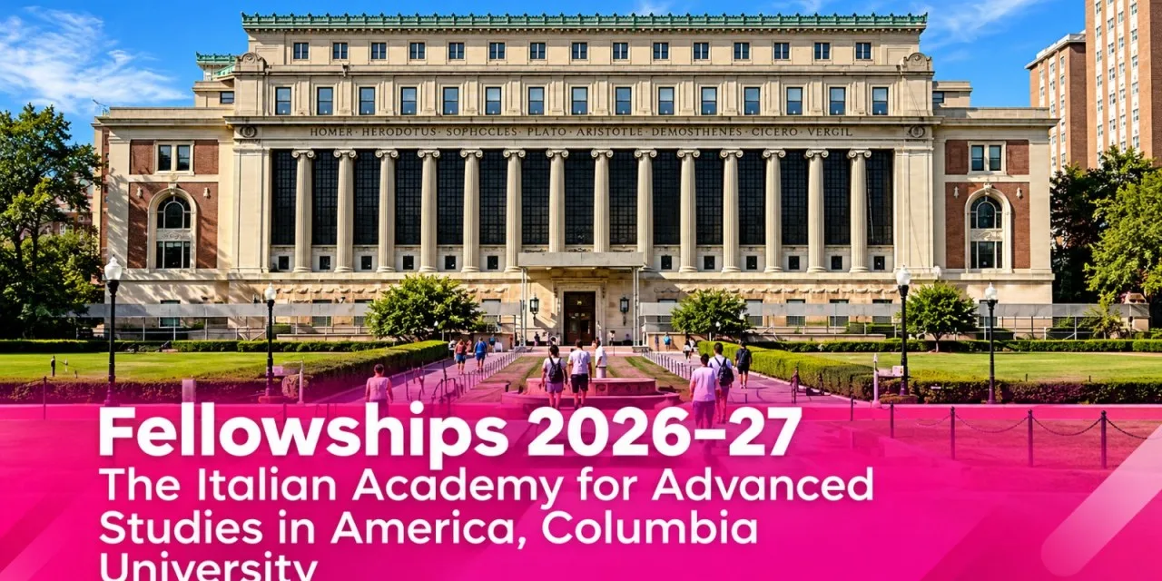 Columbia University Italian Academy Fellowship