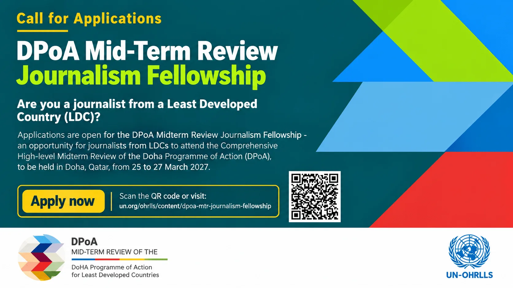UN DPoA Journalism Fellowship