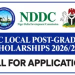 NDDC Local Postgraduate Scholarship 2026