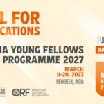 Raisina Young Fellows Programme 2027